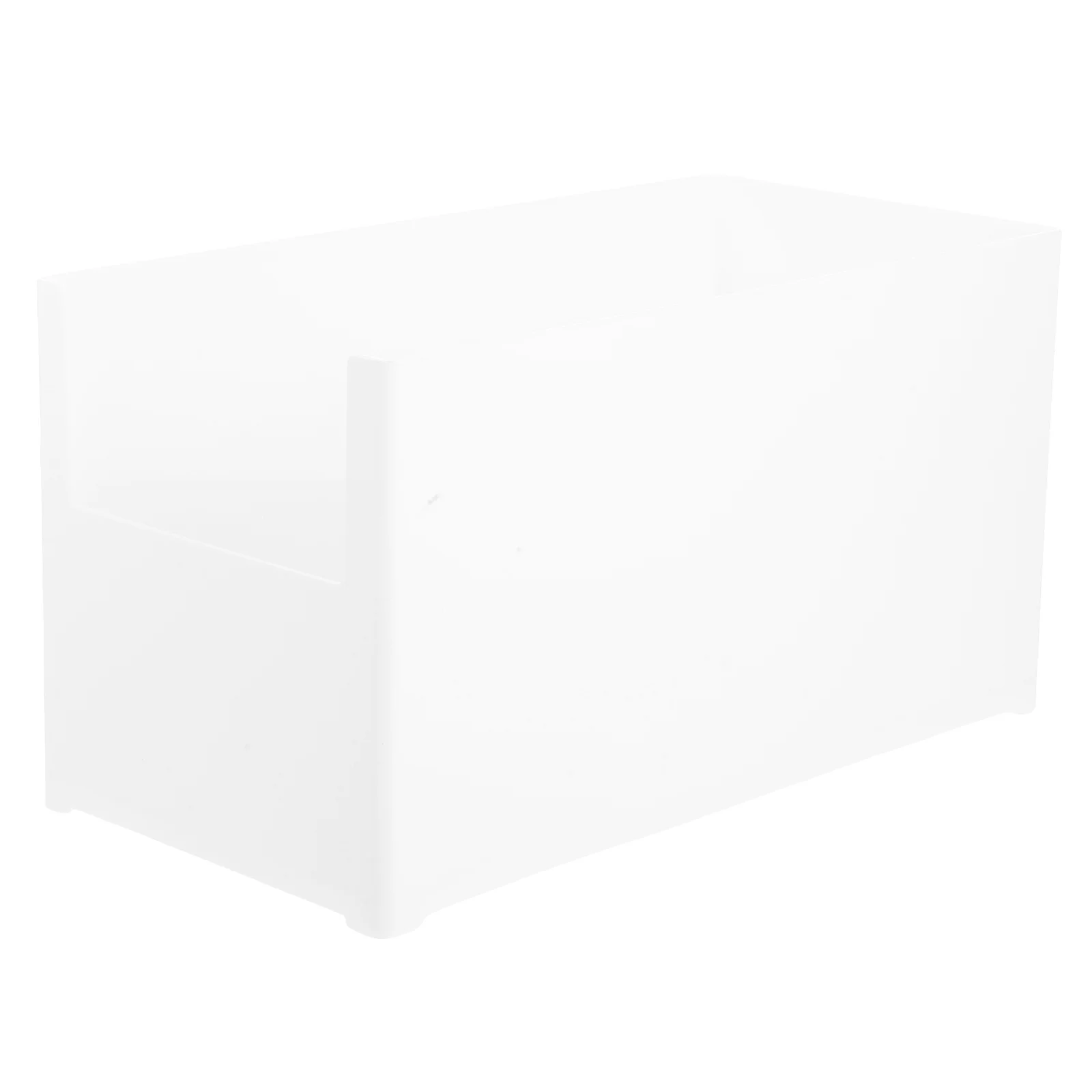 

Adjustable White Handbag Storage Organizer Purse Bins Multifunctional Abs Space Saving Bedroom Shelf Basket Closet