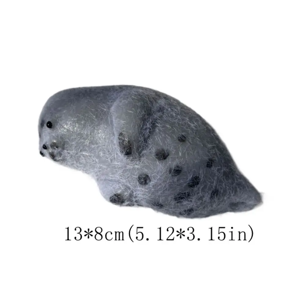 Handmade Big Seal Stress Relief Squishy Toy Mochi Slow Rebound Squeeze Toy Funny Fidget Toy Birthday Party Gift for Kids Friend