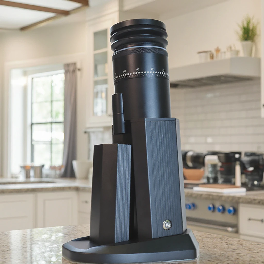 ZILONG Professional One-click Coffee Espresso Grinder Adjustable Grinding Thickness Coffee Grinder for Household