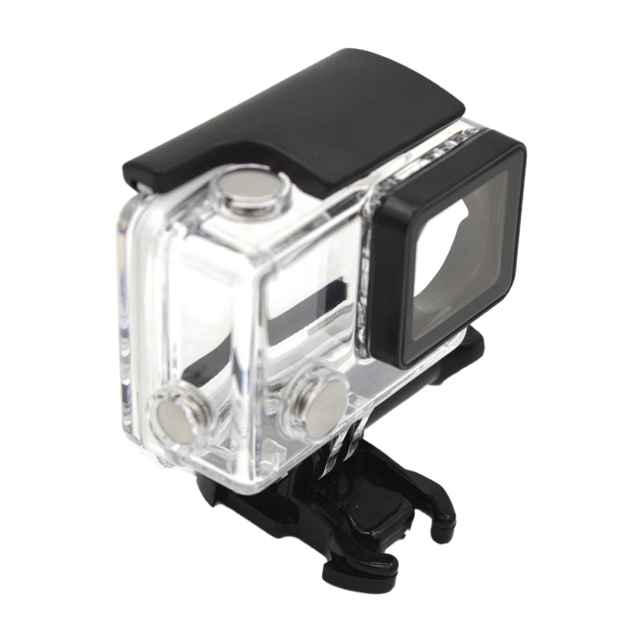 Dla Gopro Wodoodporna obudowa do Gopro Hero 4 Hero3 + Hero 3 Podwodne pudełko ochronne dla Go Pro