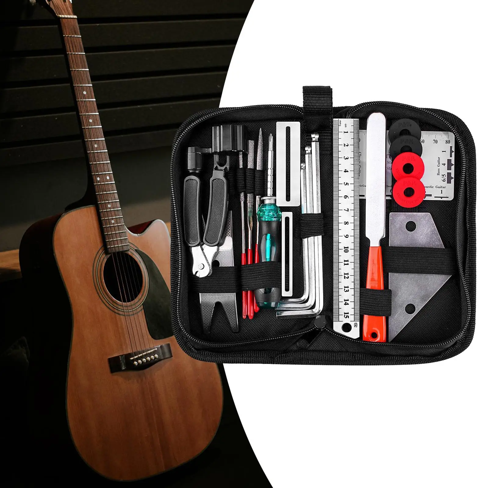 Guitar Repairing Tool Kits Guitar Building Kits Luthier Supplies Guitar Cleaning and Care Tools for Guitar Enthusiast Banjo