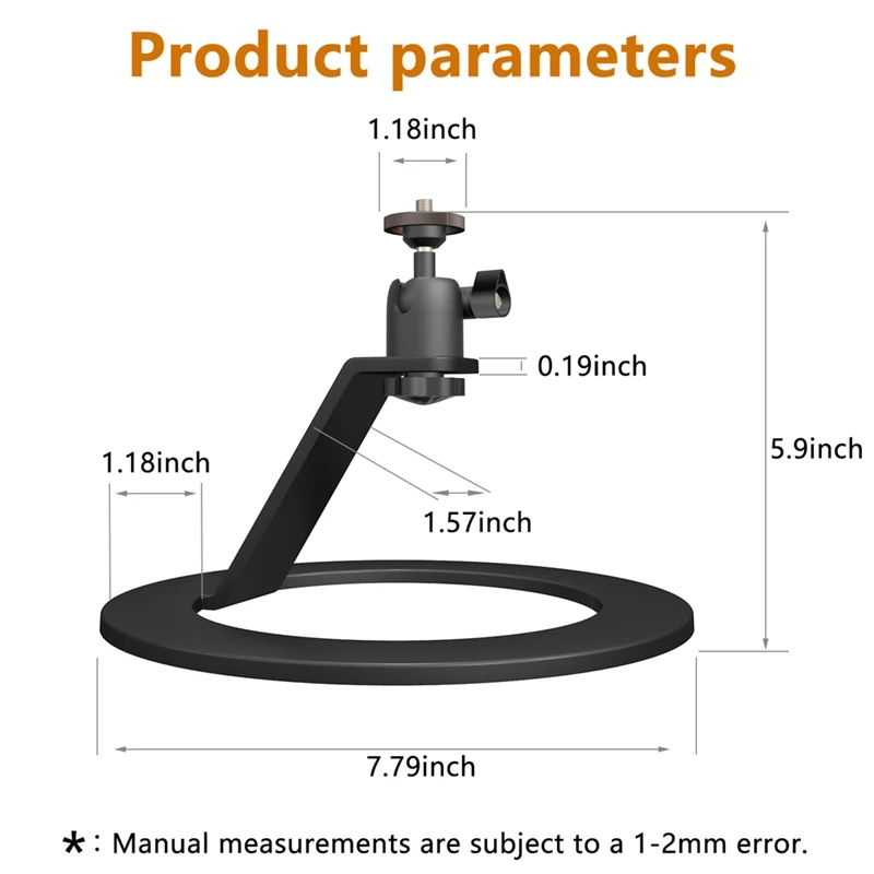 1 PCS Desktop Projector Stand Metal Holder Multi-Angle Adjustable Projector Bracket Metal For XGIMI H2/H3/Halo/Xiaomi Projector