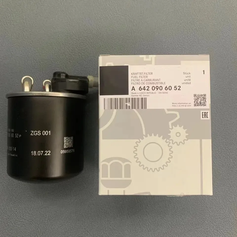 OEM A6420906052 for Benz M642 Diesel Engine Fuel Filter GL350 GL450 GL550 Original Packaging