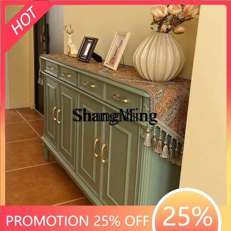 

SM Style Shoe Cabinet Household Storage Simple Living Room Partition Door Storage Cabinet Entry Door Entry Entrance Cabinet