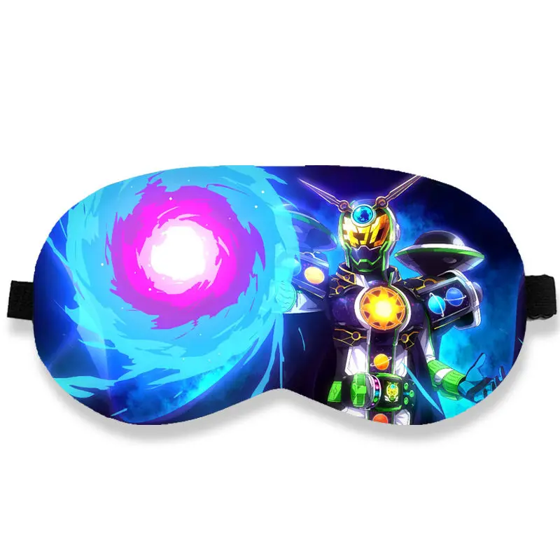 قناع عين محيطي من كامين رايدر أنيمي شخصية إبداعية عالية المظهر تظليل خفيف يسمح بمرور الهواء للرجال والنساء ينام فقط