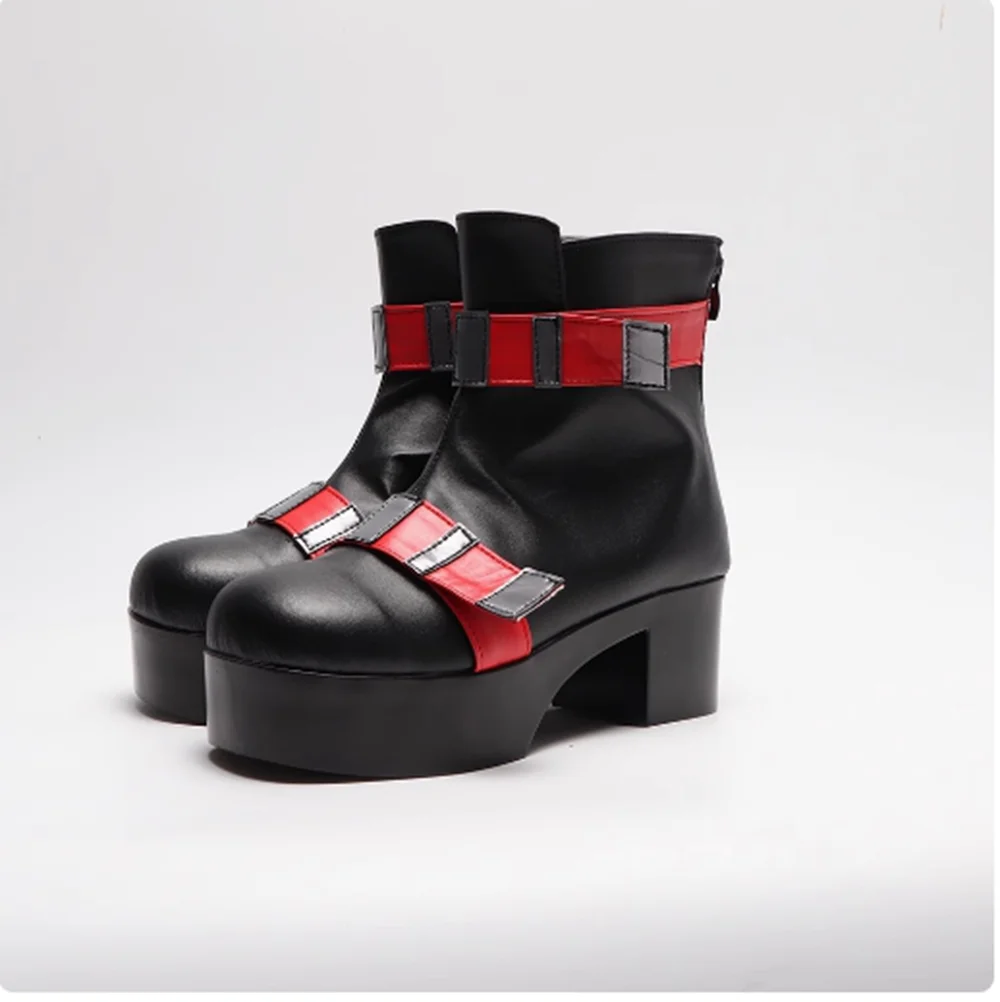 Unisex Anime Cos Lain Paterson Cosplay Kostuums Schoenen Laarzen Aangepast formaat