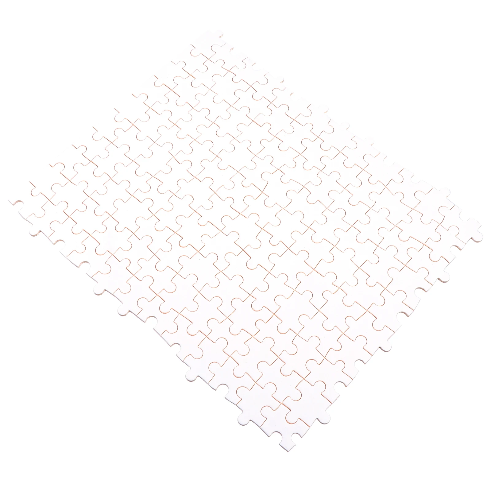 1000 szt. Drewniane puzzle termiczne dla dzieci, zwykłe półfabrykaty do sublimacji