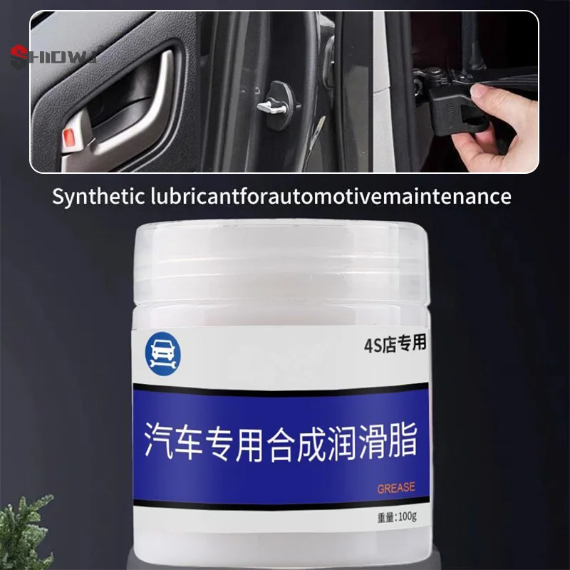 

Car Sunroof Track Lubricating Grease Door Abnormal Noise Antirust Oil White Mechanical Maintenance Gear Bearing Oil Grease Kit