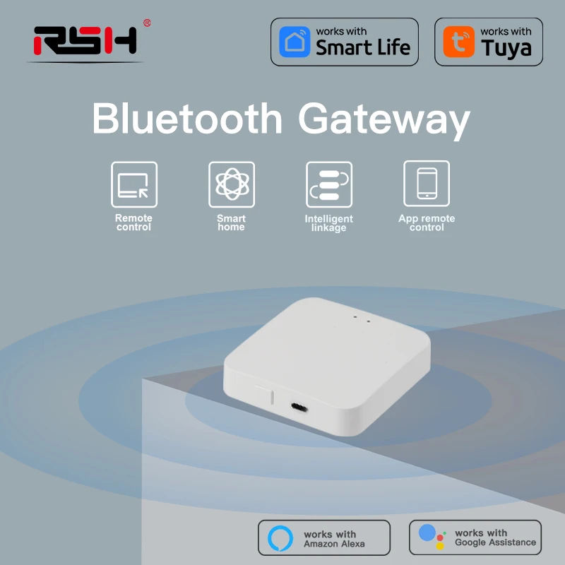 Tuya Bluetooth Gateway Hub Smart Home Bridge Support Fingerbot Tuya Bluetooth Device Smart Life App Remote Control Mesh Bridge