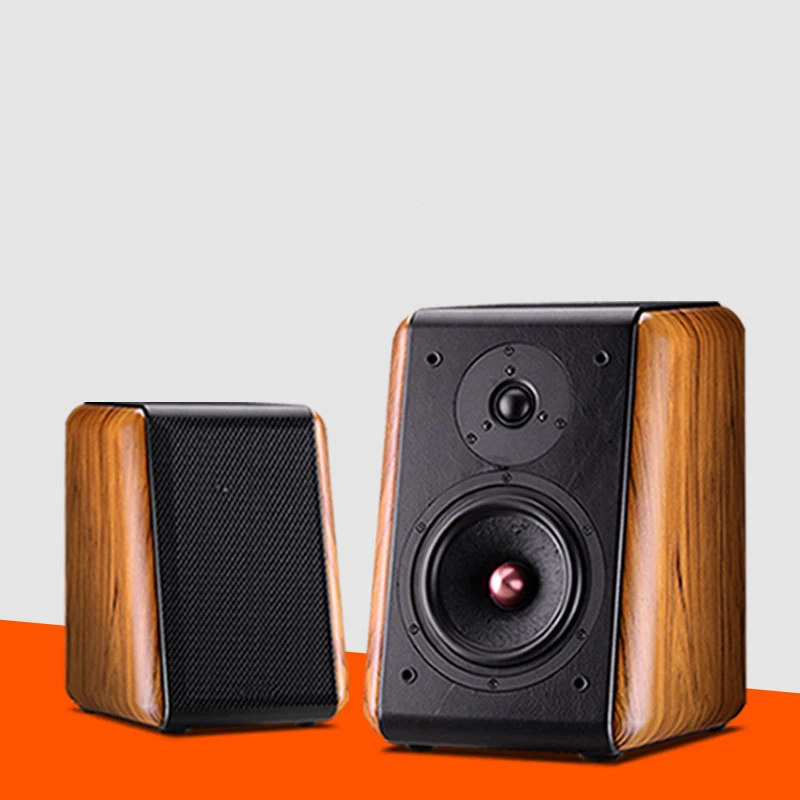 

Vofull Recording Music Active Versatile Full Range Input Output Powered Monitor Pair Bookshelf Speakers for Studio