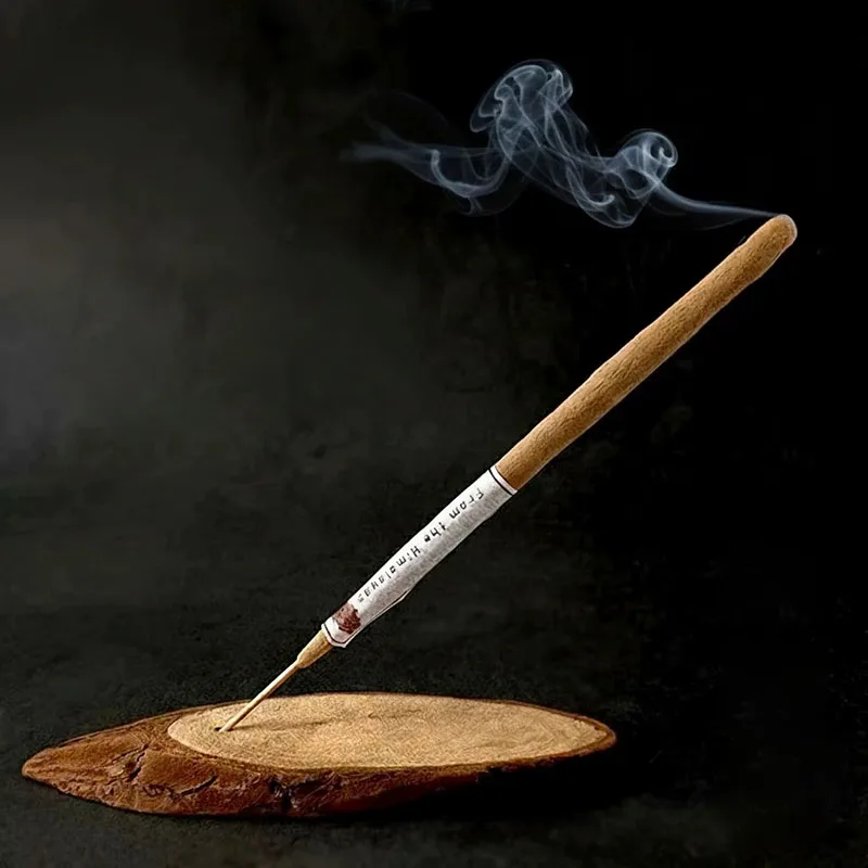 Sandalwood Cedarwood  Purple Wisteria Sage Agarwood Frankincense Six Types Spices Handmade Incense Stick Fresh Air Long burning