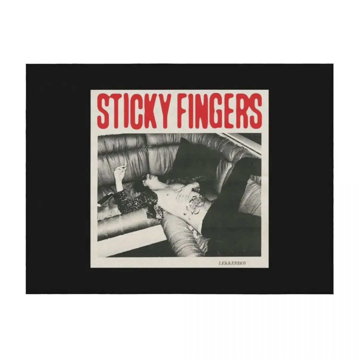 

Sticky Fingers Lekkerboy Sleep After Drunk Throw Blanket Decorative Sofas Tourist Vintage Travel Blankets