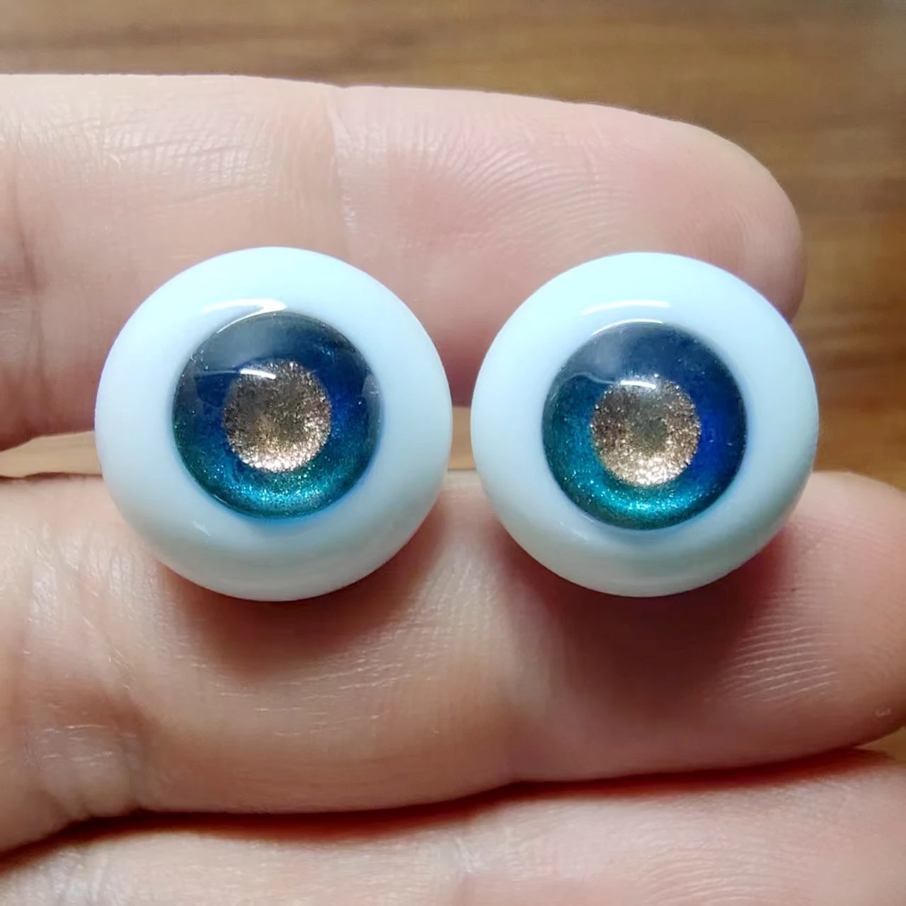 

[wamami] Handmade Glass Eyes JS41 Lustrous Nebula Inspired for BJD and Reborn Doll Crafts 6-24mm Full Size