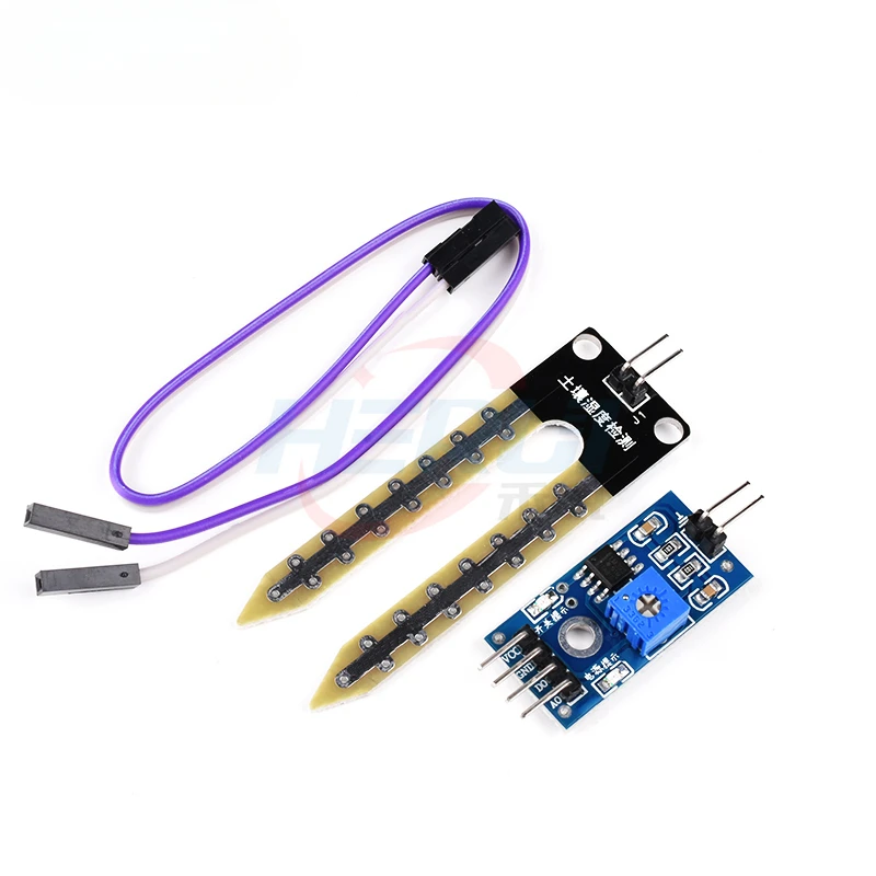 Soil moisture sensor Soil hygrometer detection module 5V 12V Automatic watering smart car kit