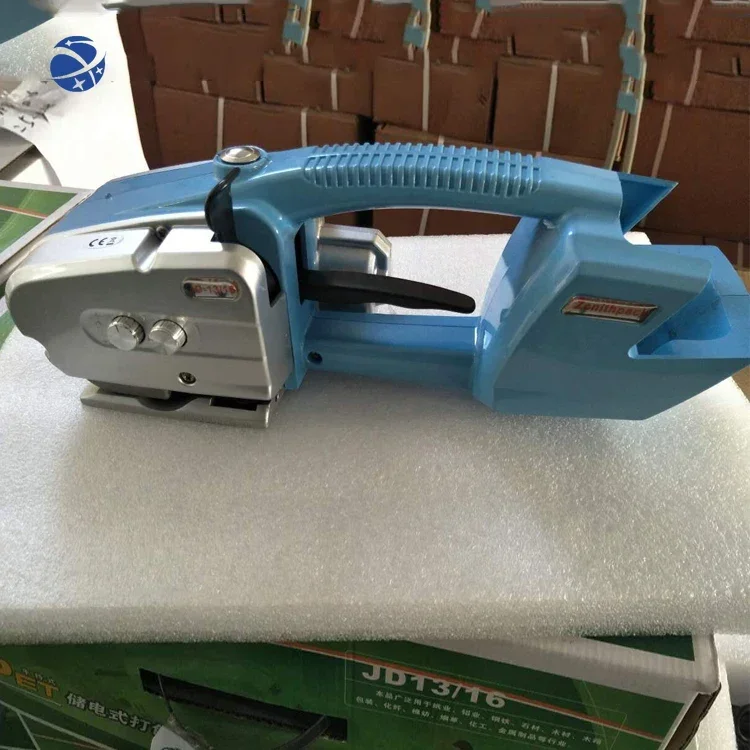 Handheld plástico Strapping Band Machine Tool, portátil, bateria elétrica, Manual