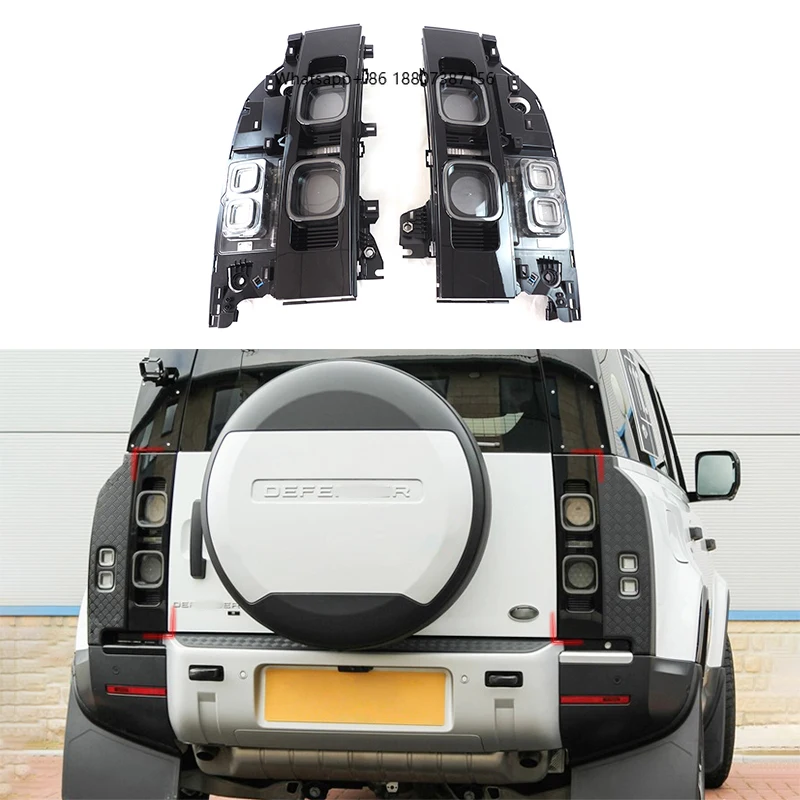 

Car Exterior Body Kit Rear Tail Light Spot Lamp forLand Rover Defender 2020+ Spare Part Accessories