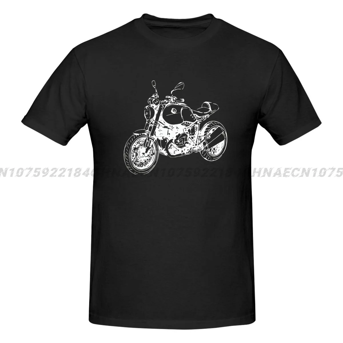 2024 Fashion Rninet T Shirt Mit Grafik R Ninet Motorcycyle Rally R Nine T Motorrad Fahrer Tee Shirt