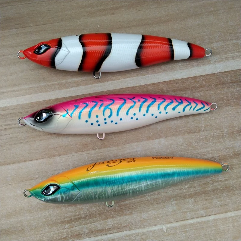 2-個-180-ミリメートル-76-グラムフローティングペンシル釣りルアースティックベイト深層ウォブラー人工餌ハードベイトシーバスツナ