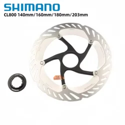 SHIMANO Center Lock Disc Rotor DEORE XT RT-MT800 CL800 140 mm 160mm 180mm 203mm Hydraulic Brake Disc Rotor