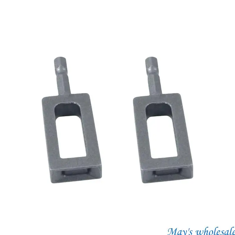 2Pcs 9#/11# Tie Wire Winder Tool Wire Knotting Device 1/4Inch Handle Wire Twisting Drill Attachment Accessories 448A