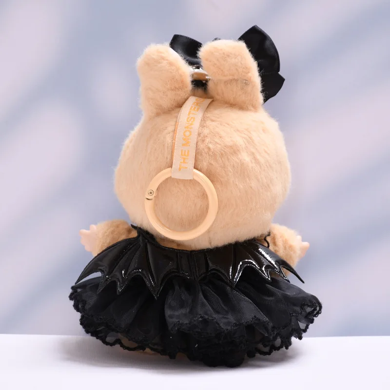 Labubu Clothes Fashion Gothic Style Skirt Labubu Doll Clothes Pendant Little Devil Strap Skirt 15/17cm Plush Doll Universal image 5