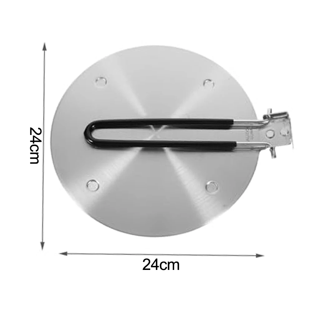 

Induction Cooker Heat Conducting Plate with Foldable Thick Stainless Steel for Efficient Heat Transfer and Practical Use