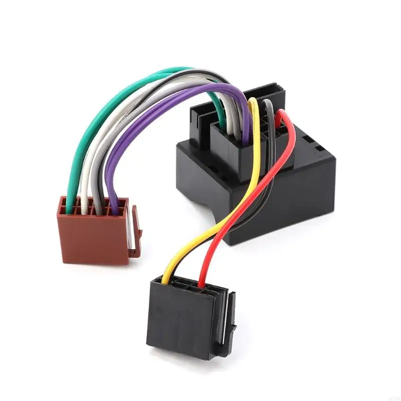 

87HE CAR Stereo Radio Radio -ведущий кабельный кабельный разъем Adapter для 207 307 407