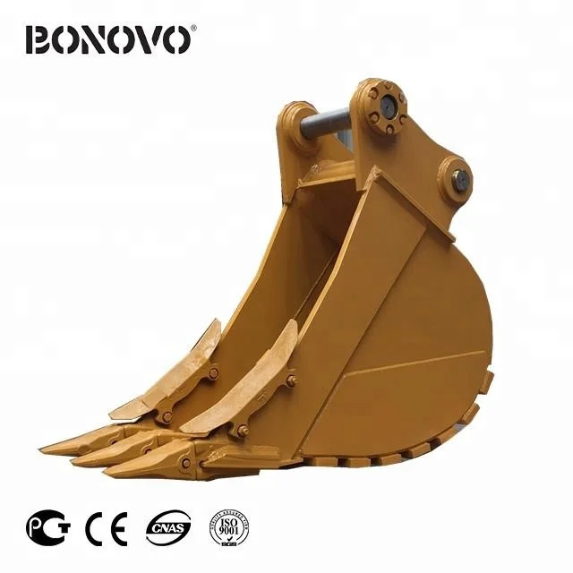 Bonovo Hot Products Excavator Trench Channel Bucket Digging Bucket Scoop Bucket for Sale Provided Small Excavator 5 Ton 100