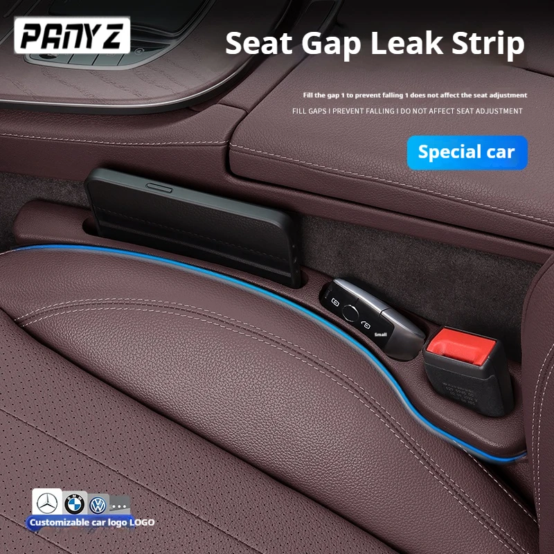 For Ford Focus Kuga Fiesta Ecosport Mondeo Escape Explorer Edge Leak-proof Filling Car Seat Gap Filler Side Seam Plug Strip