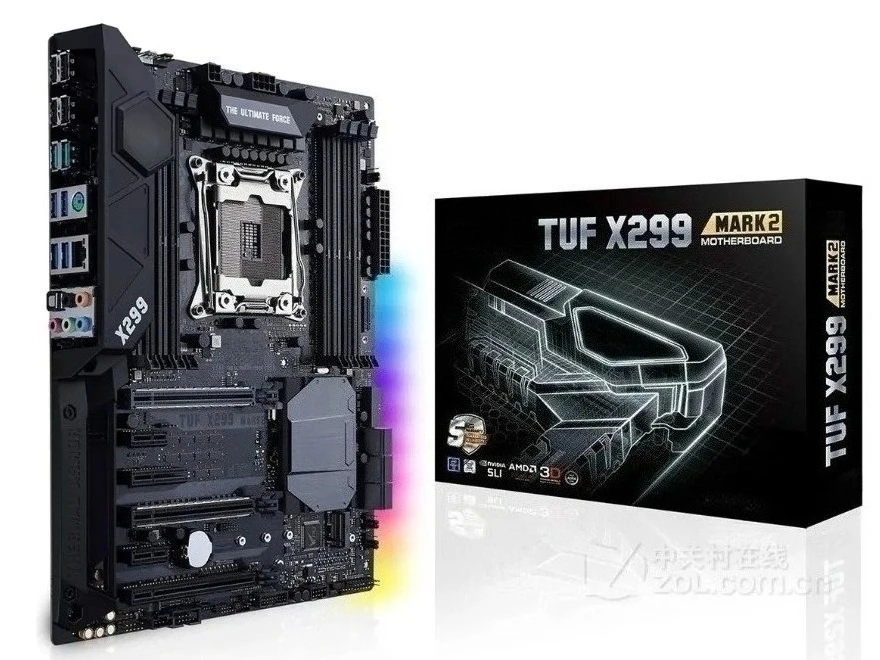 

NEW TO BOX FOR Asus TUF X299 MARK 2 Support, desktop main board 2066 I97960