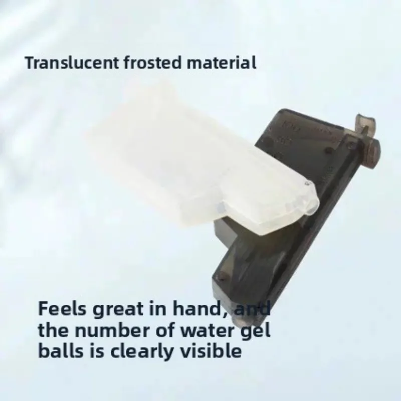 

Portable 7-8MM Toy Ball Quick Loader Milky White Matte Bead Fast Refill Model Accessory