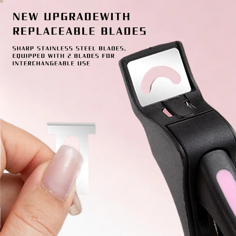 Nail Tip Cutter Professional Length Guide Tips Trimmer Supplies Material Accessories Things for Manicure Clippers Scissors Tools