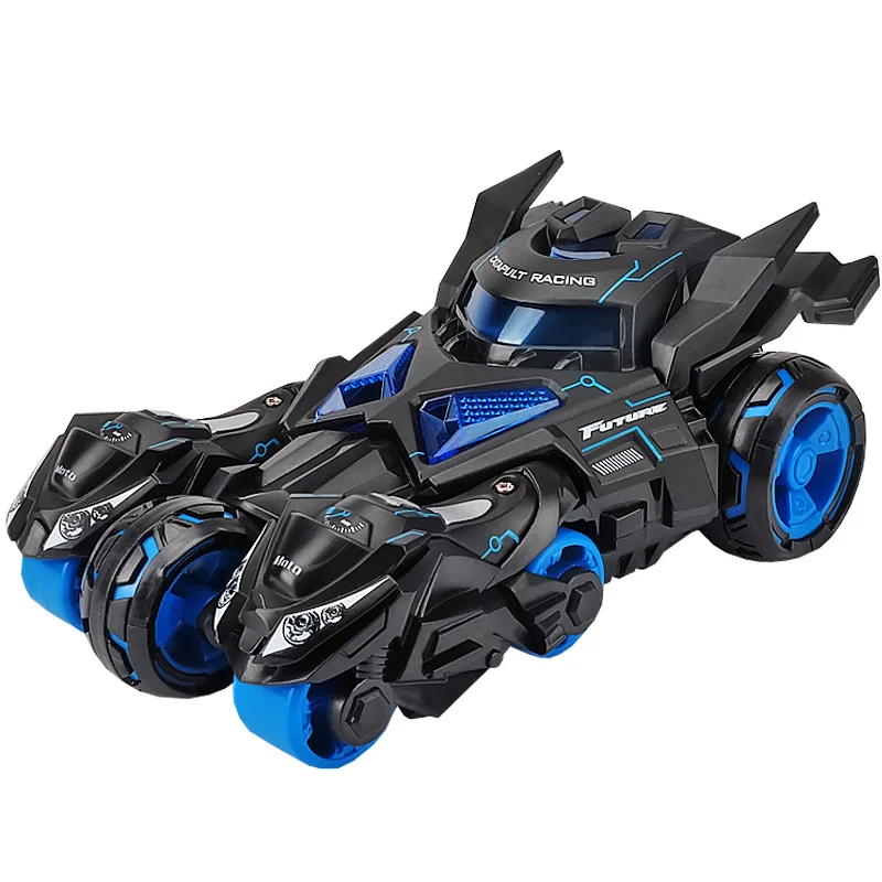 Jouets de voiture d'éjection en alliage 3 en 1 pour garçons, catapulte à inertie, modèle de voiture de moto avec son et lumière, jouet interactif pour enfants, cadeaux