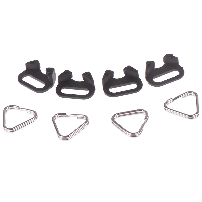 4 Set Belt Hook Camera Shoulder Strap Split Triangle Rings