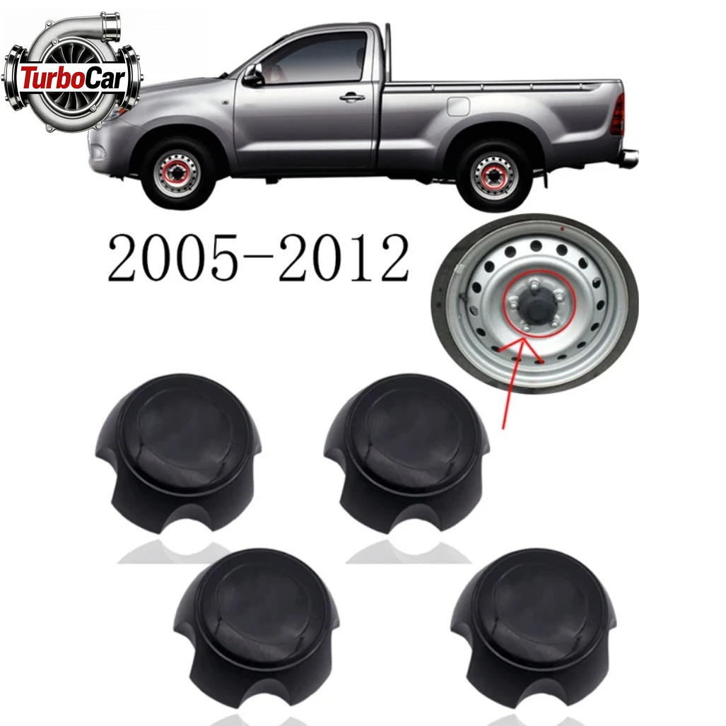 

4Pcs Wheel Centre Cap Hub Rim For Toyota Hilux Kun15 1* 2* 3* TGN16 Pickup 4Runner 2004-2012 42603-0K010 Cover Replacement