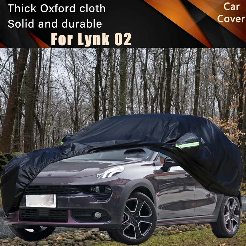 

For Lynk 02 Car Full Outer Covers Outdoor Waterproof Dustproof Sun Rain Snow Protection Exterior Car Accessories