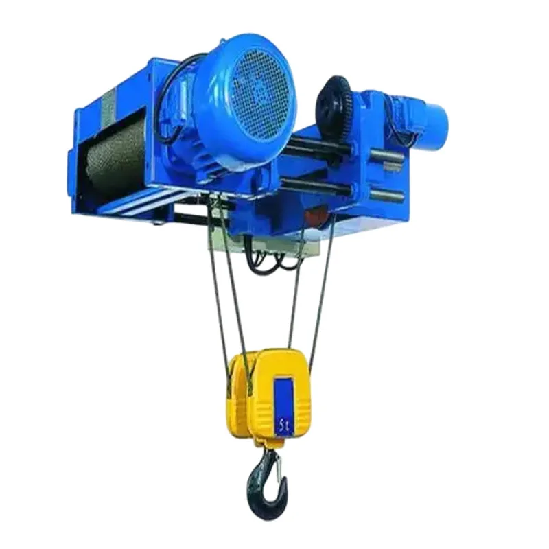 Customized Portable Movable Electric Hoist Trolley New Motor Hanging Small Wire Rope With European Quality 27Ton