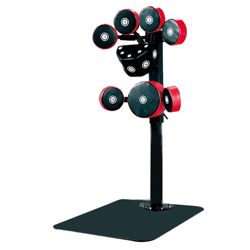 Vertical multi-directional fitness equipment adjustable boxing target