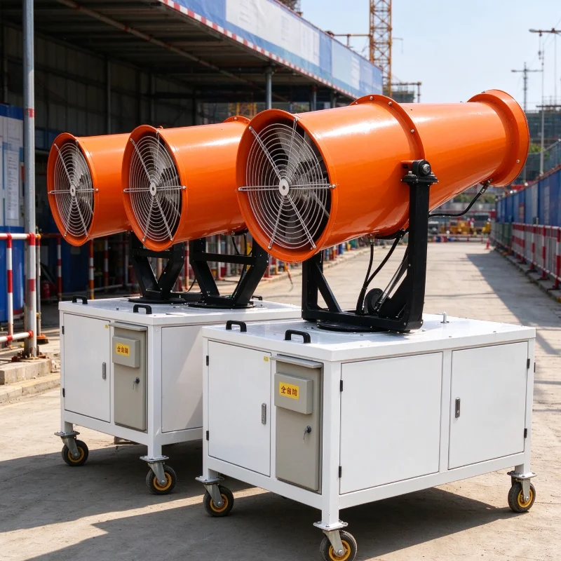 Explosion Proof Fog Cannon 150m Vehicle Mounted Mist Cannon for Heavy Industry Dust Suppression Large Space Cooling