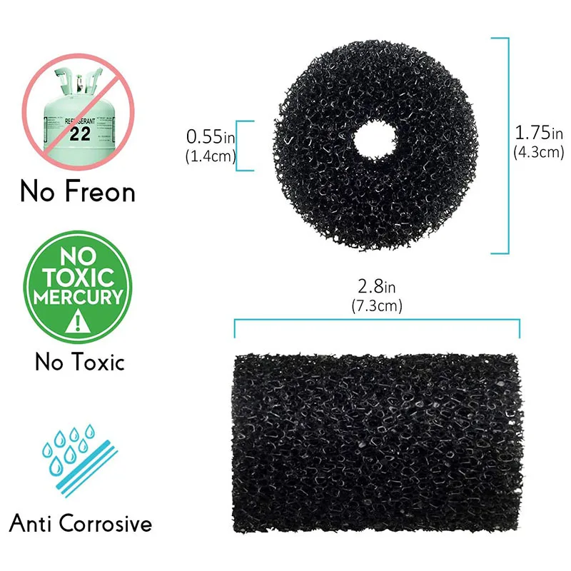 عالية الكثافة منظف حوض السباحة إسفنجة مرشحة الاجتياح خرطوم الذيل أجهزة الغسيل لحمام السباحة خزان الأسماك حوض السمك مضخة ترشيح الأكسجين