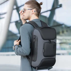 Zaino antifurto per uomo borsa per Laptop da 16 pollici impermeabile moda Casual viaggio lavoro lavoro zaino borsa universitaria