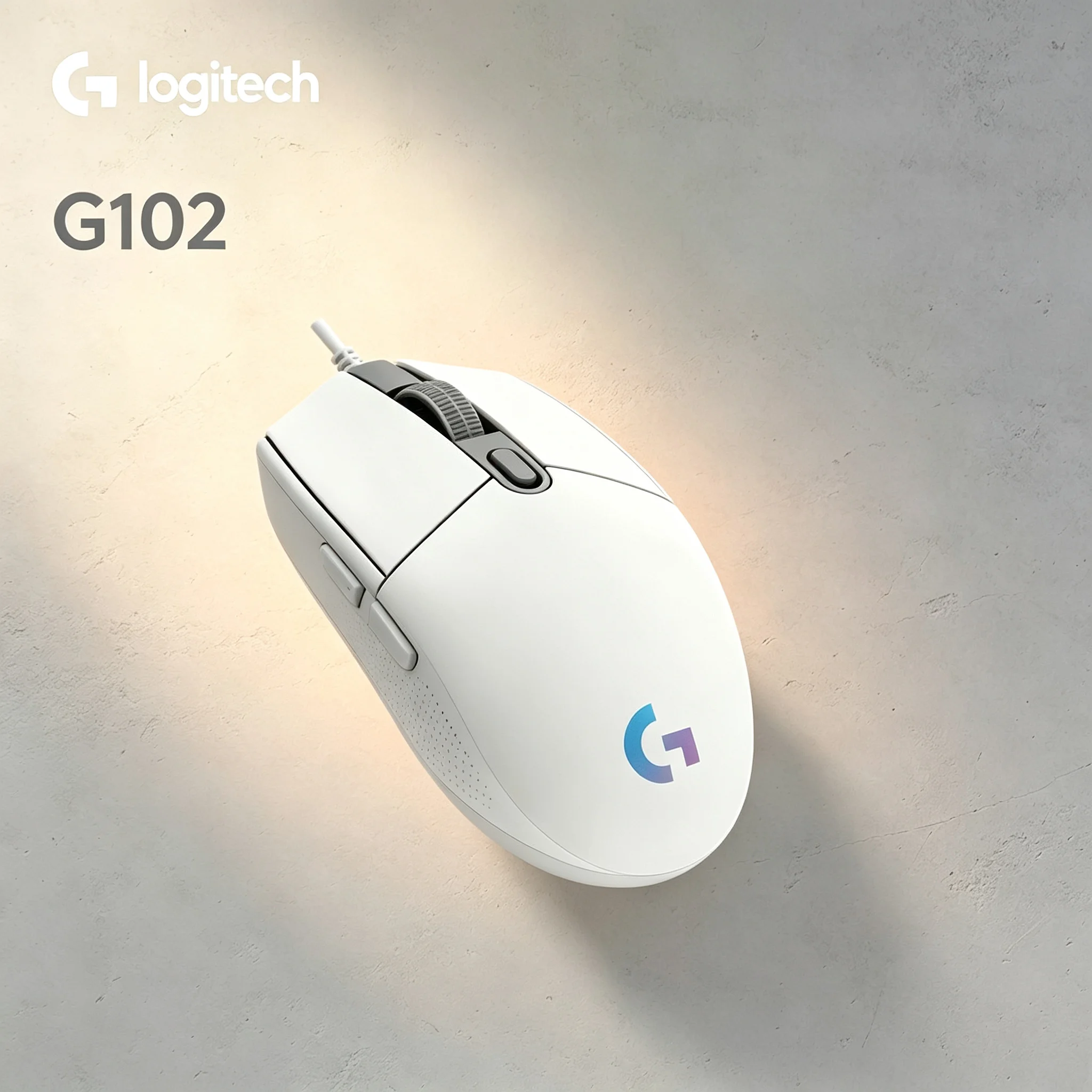 Logitech G102 RGB Illuminated Wired Mouse For CSGO PUBG LOL League of Legends Valorant Game Enthusiast Desktop Laptop Mice