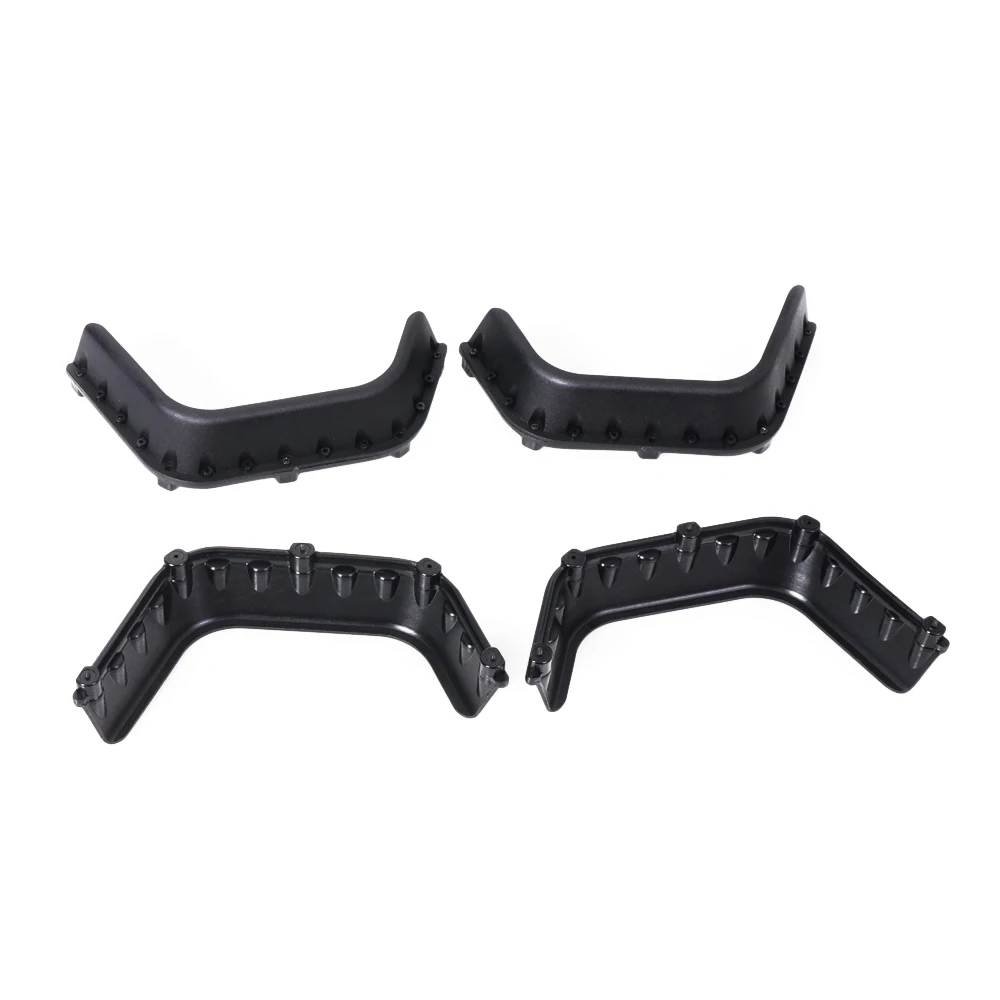 Widen Plastic Rubber Fender Flares for 1/10 RC Crawler RC4WD D90 D110 Defender Body Shell Upgrade Parts