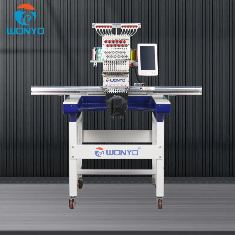 Popular Computerized Multi-function One Single Head Embroidery Machine Easy to Operate
