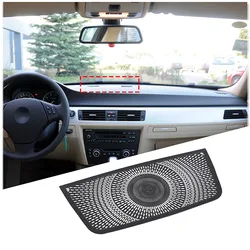 For BMW 3 Series E90 E92 2005-2012 Stainless Steel Audio Speaker Dashboard Loudspeaker Cover Trim Sticker Car Accessory