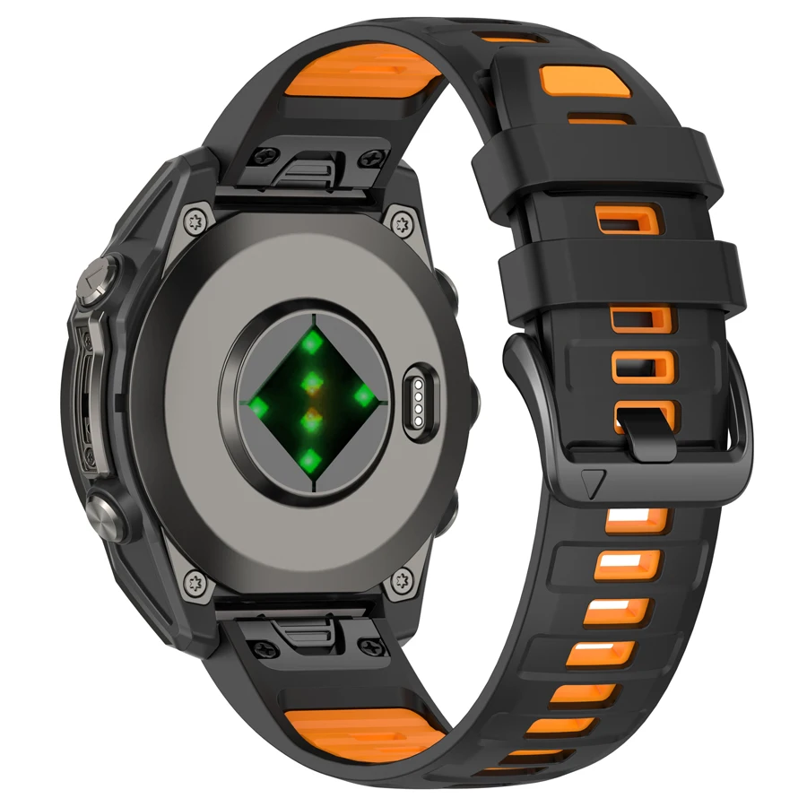 26mm 22mm Quick Fit Sport Siliconen Horlogeband voor Garmin Fenix 8 E 47mm 51mm 7X 7 Pro 6 6X/Epix Gen 2/Enduro 3 Band Armband