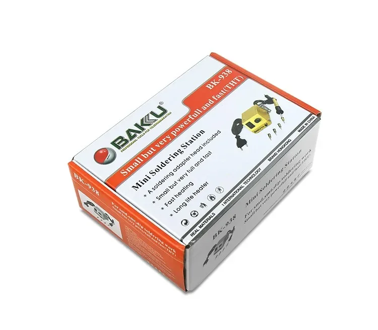 Imagem -05 - Estação de Solda Bk-938 Baku-938 220v 110v. para Trabalho de Solda Smd Smt Dip. Aquecedor de Longa Duração.baku 938 bk 938