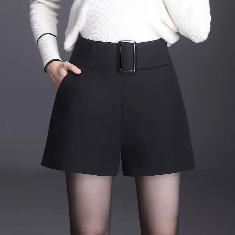 New Slimming Pants Winter High Waist Loose Thi Wide Leg Base Boot Pants Comfortable Casual Trousers TT466