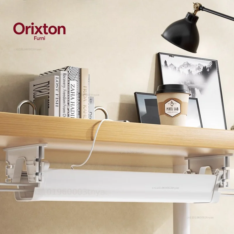 Simple Under Desk Cable Organizer No Drill Cord Hider System for Office Desk Save  Wire Conceal Cover for Office Storage