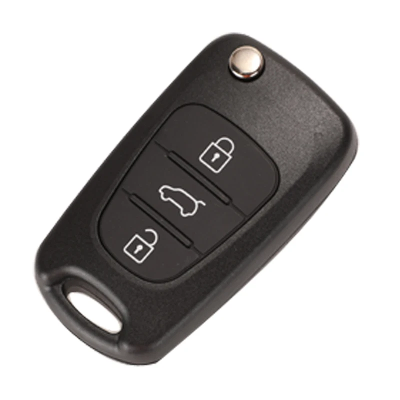 jingyuqin Flip Remote Car Key Shell Case For Hyundai Avante I30 I40 I20 IX35 Accent Kia K2 K5 Rio 3 Picanto Ceed Cerato Sportage
